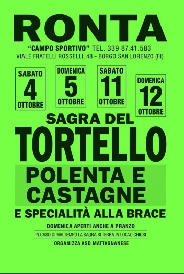 Sagra del Tortello, Polenta e Castagne